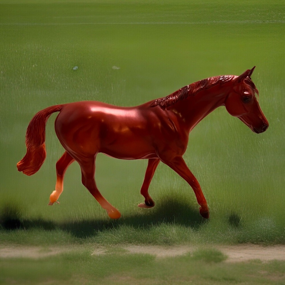 Breyer‎ Horse 957 Coppery Chestnut Thoroughbred Classic Retired Freedom Series